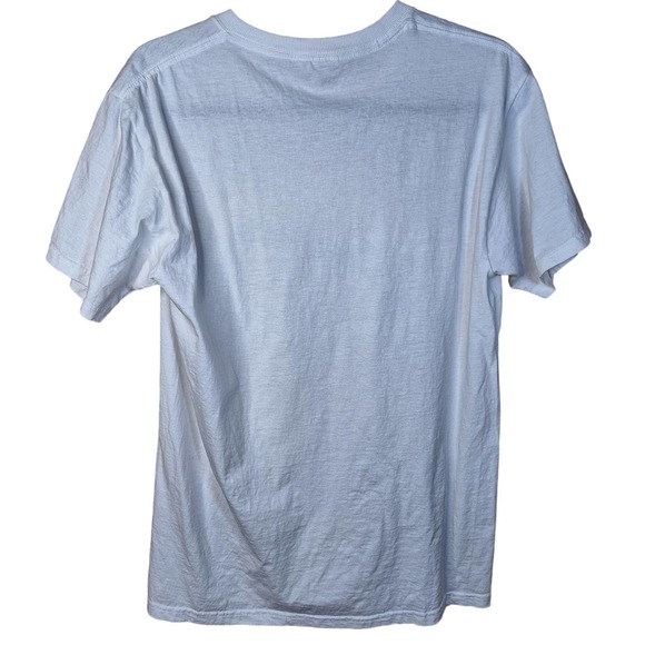 Vintage Y2K Daytona Beach race car graphic tee M JERZEES Race week fire - Picture 2 of 4